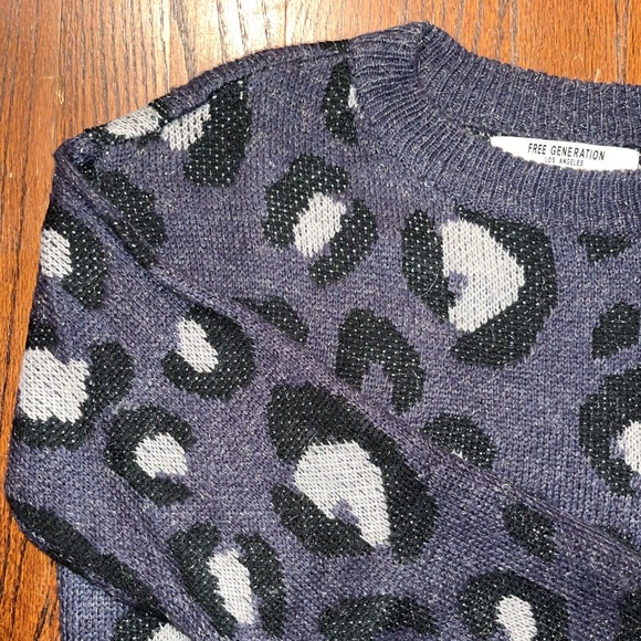 Free Generation Leopard Sweater - Picture 2 of 5